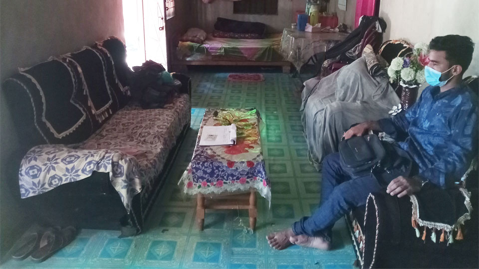 Receiving Room of Home Stay